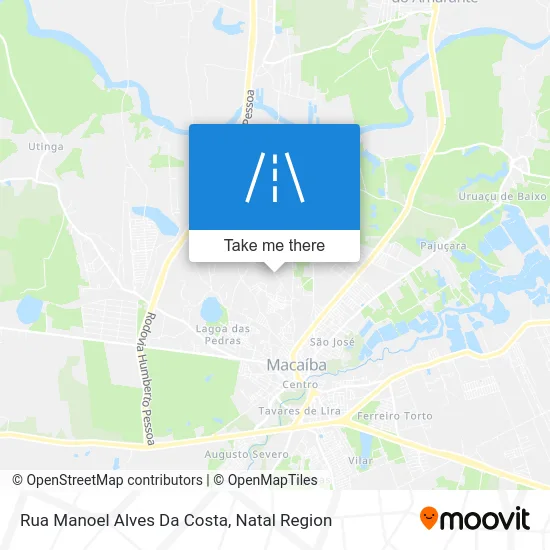 Rua Manoel Alves Da Costa map