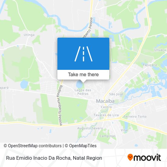 Rua Emidio Inacio Da Rocha map
