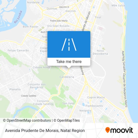 Avenida Prudente De Morais map