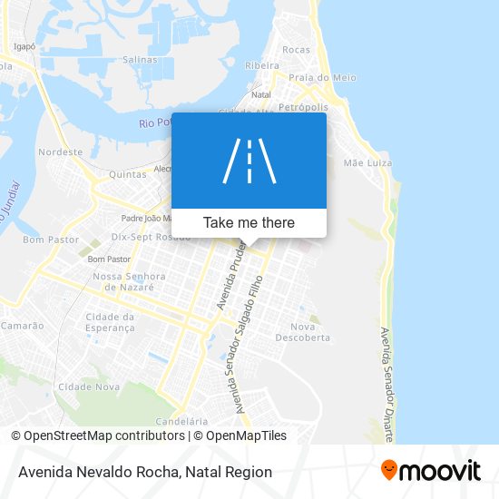 Mapa Avenida Nevaldo Rocha