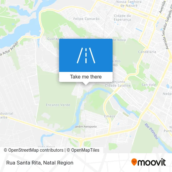 Rua Santa Rita map