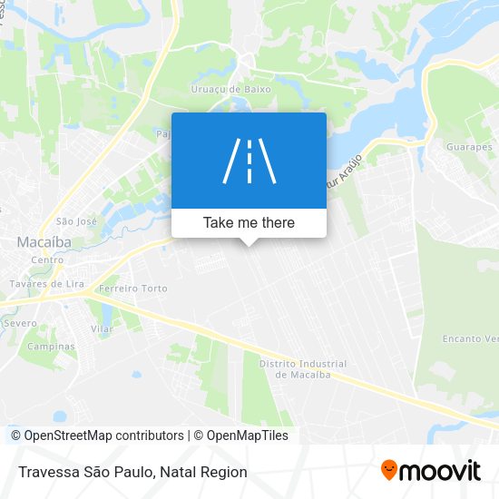 Travessa São Paulo map