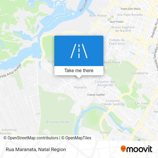 Rua Maranata map