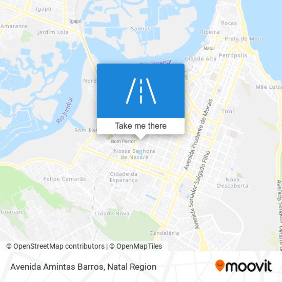 Avenida Amintas Barros map