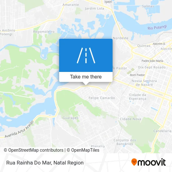 Rua Rainha Do Mar map