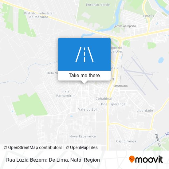 Rua Luzia Bezerra De Lima map