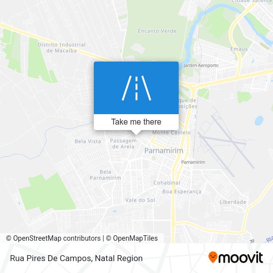 Rua Pires De Campos map