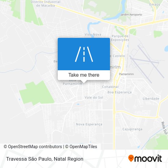 Travessa São Paulo map