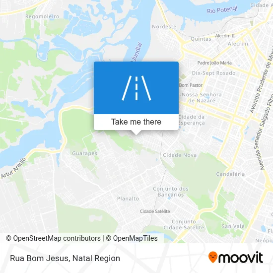 Rua Bom Jesus map