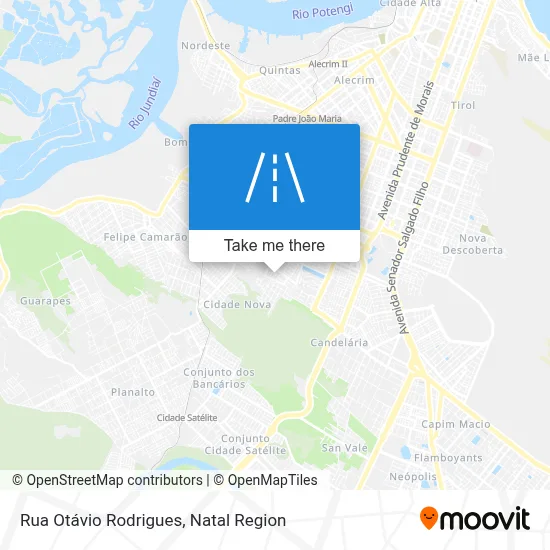Rua Otávio Rodrigues map