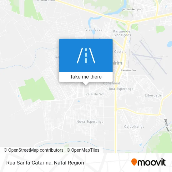 Rua Santa Catarina map
