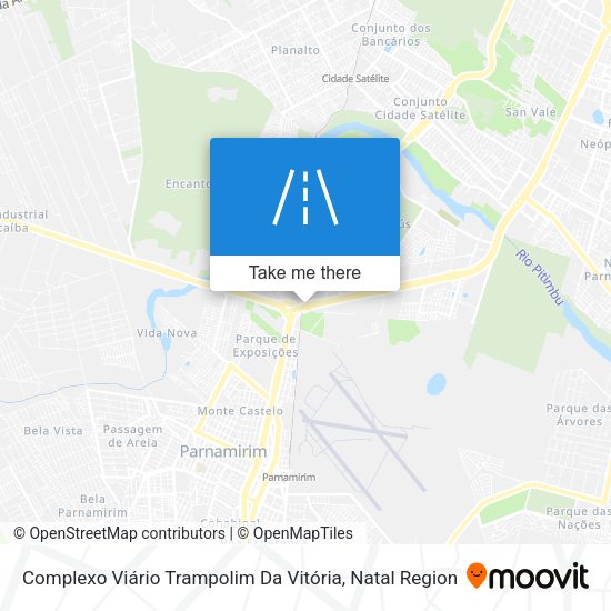 Complexo Viário Trampolim Da Vitória map