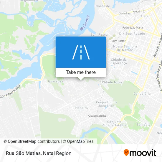 Rua São Matias map