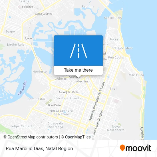 Rua Marcilio Dias map