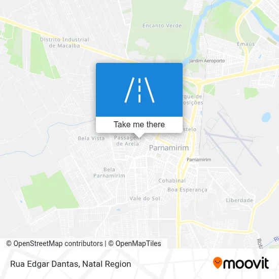 Rua Edgar Dantas map