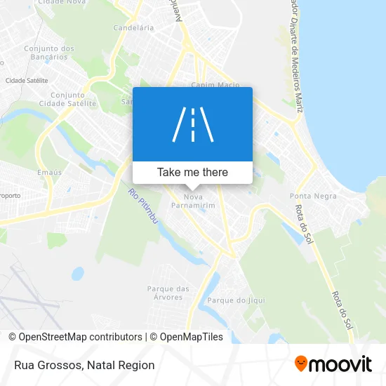 Rua Grossos map