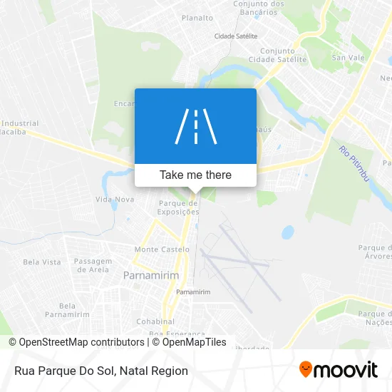 Rua Parque Do Sol map