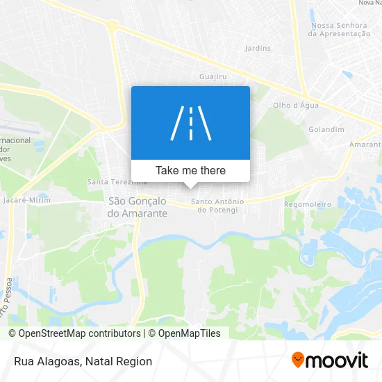 Rua Alagoas map