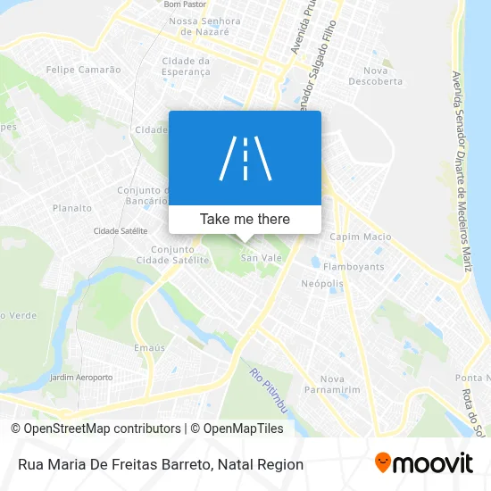 Rua Maria De Freitas Barreto map