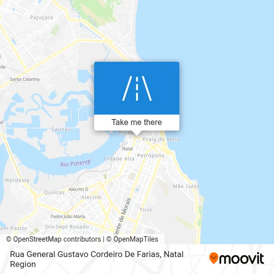 Rua General Gustavo Cordeiro De Farias map