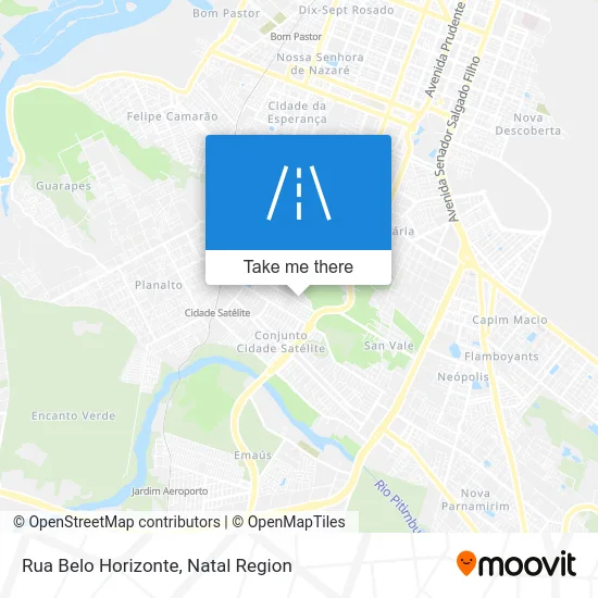 Rua Belo Horizonte map