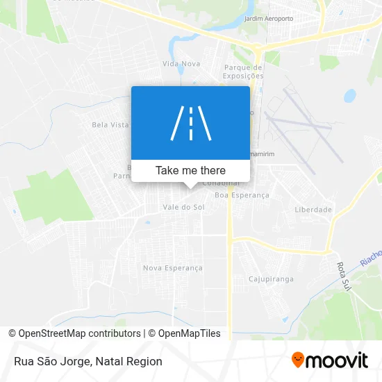 Rua São Jorge map