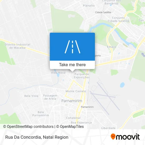 Rua Da Concordia map