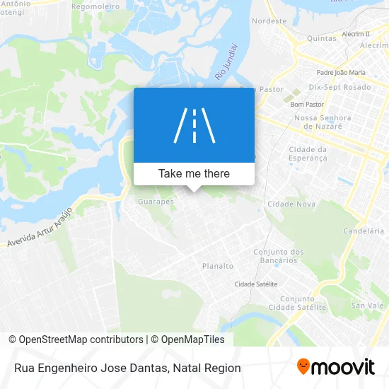 Rua Engenheiro Jose Dantas map