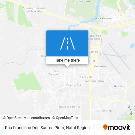 Rua Francisco Dos Santos Pinto map