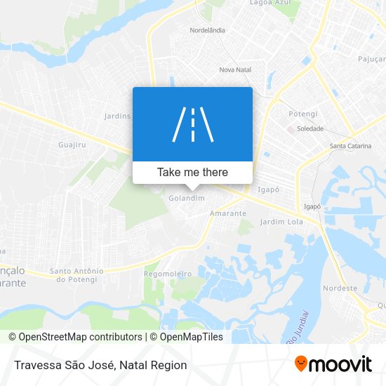 Travessa São José map