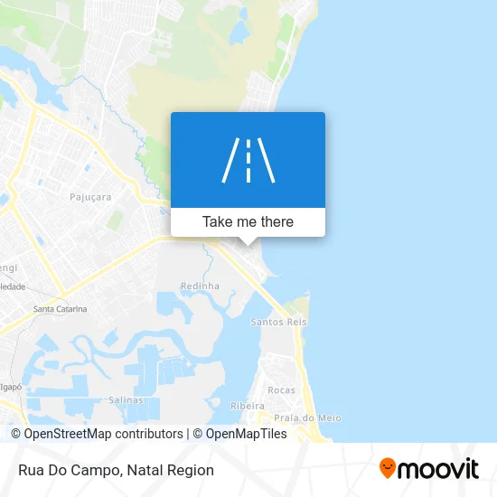 Rua Do Campo map