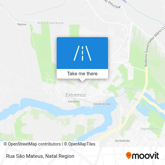 Rua São Mateus map
