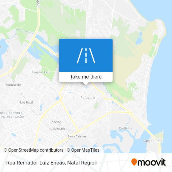 Rua Remador Luiz Enéas map