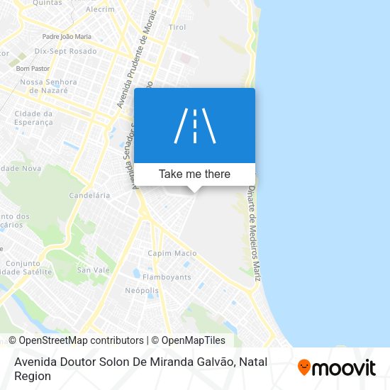 Avenida Doutor Solon De Miranda Galvão map