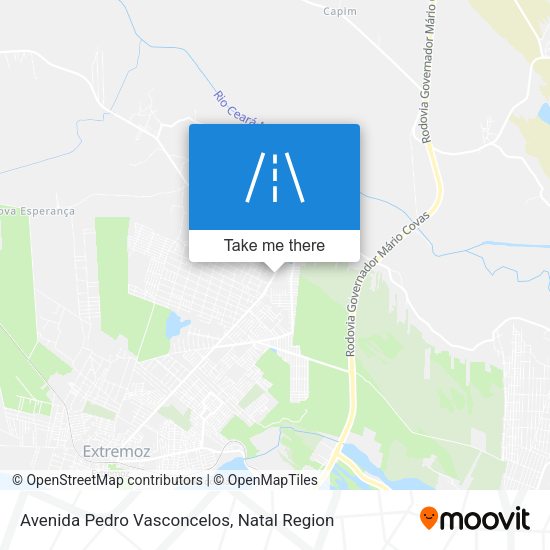 Avenida Pedro Vasconcelos map
