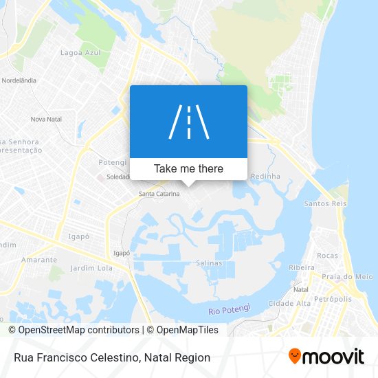 Rua Francisco Celestino map
