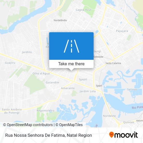 Rua Nossa Senhora De Fatima map