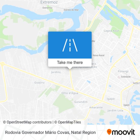 Rodovia Governador Mário Covas map