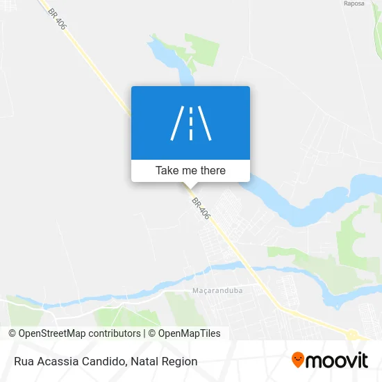 Rua Acassia Candido map