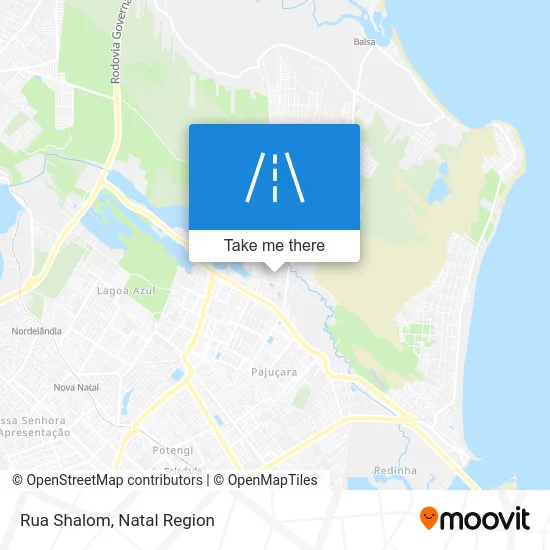 Rua Shalom map