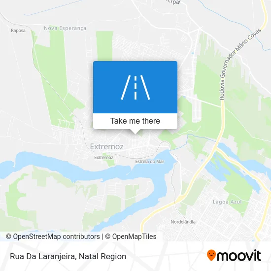 Rua Da Laranjeira map