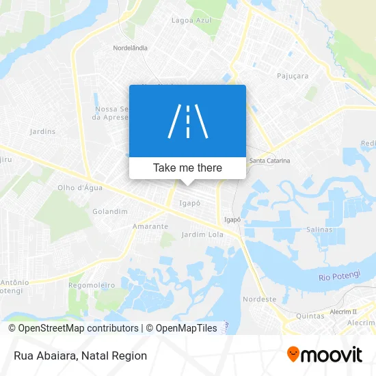 Rua Abaiara map