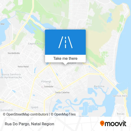 Rua Do Pargo map