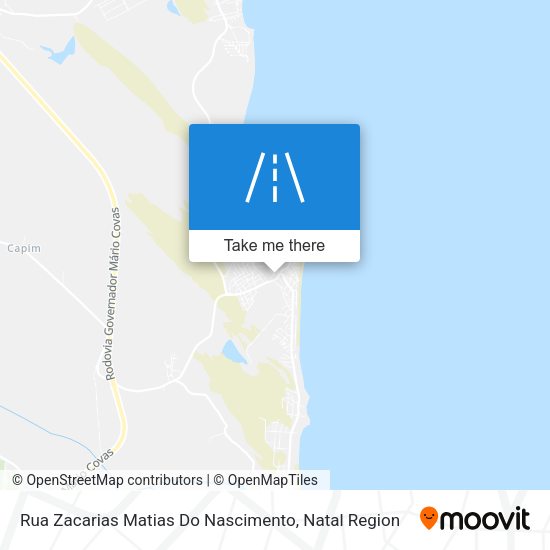 Rua Zacarias Matias Do Nascimento map