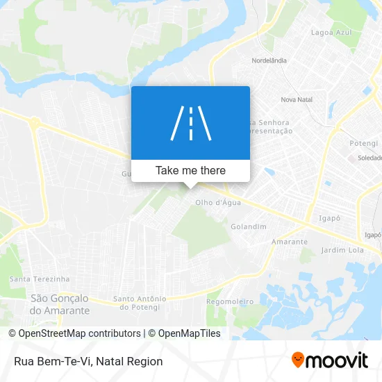 Rua Bem-Te-Vi map