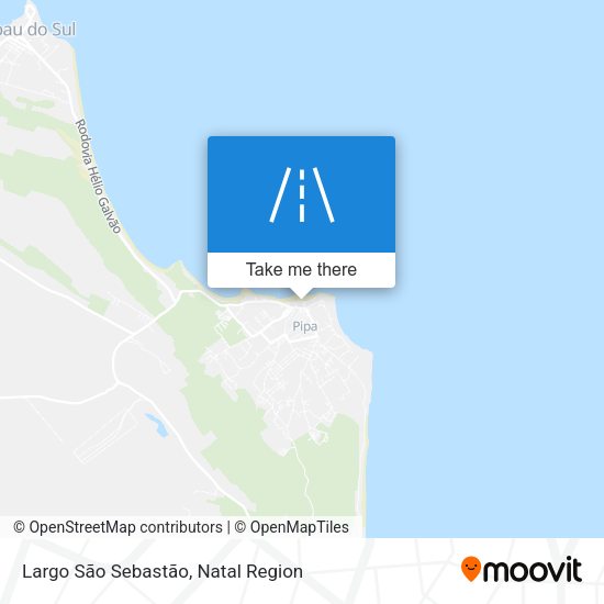 Largo São Sebastão map