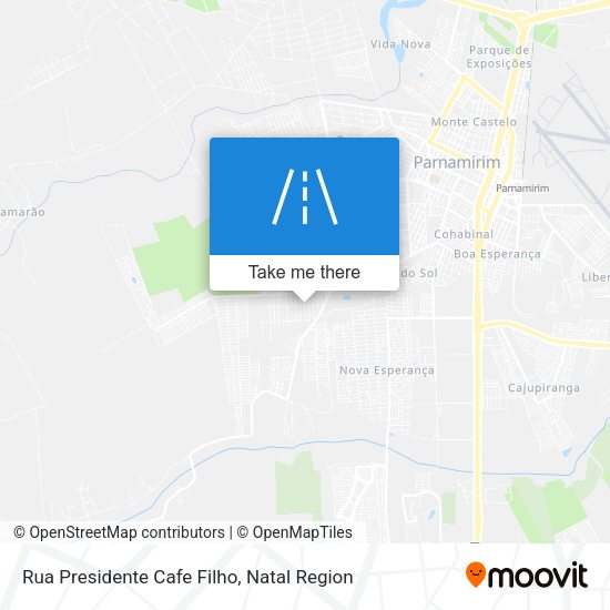 Rua Presidente Cafe Filho map