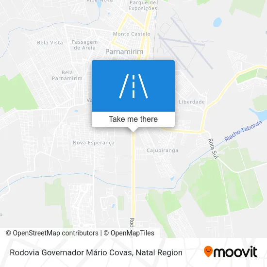 Rodovia Governador Mário Covas map