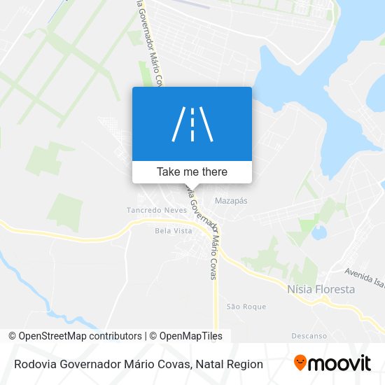Rodovia Governador Mário Covas map
