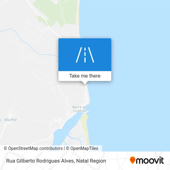 Rua Gilberto Rodrigues Alves map